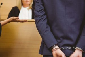 man in handcuffs