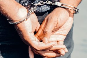 Man in handcuffs