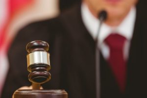 Man with gavel