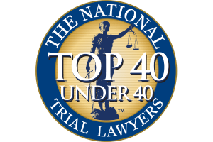 The National Trial Lawyers Top 40 - Badge